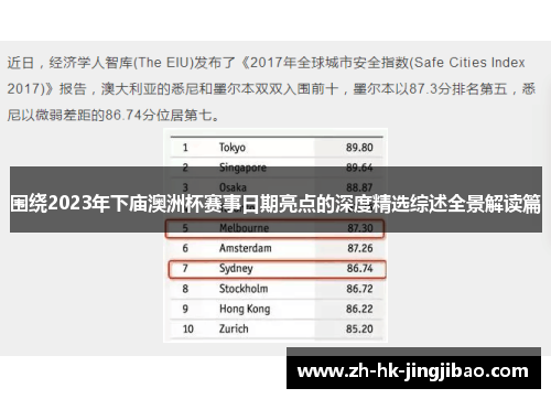 围绕2023年下庙澳洲杯赛事日期亮点的深度精选综述全景解读篇