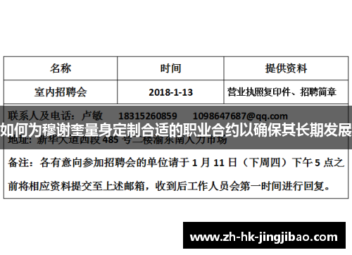 如何为穆谢奎量身定制合适的职业合约以确保其长期发展